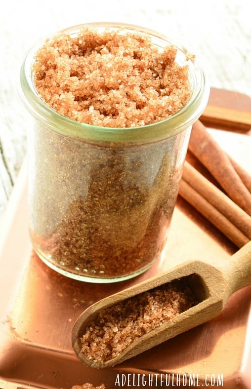 Brown Sugar Vanilla Body Scrub from No Fuss Natural