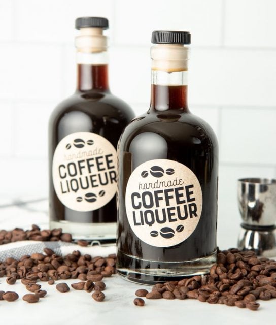 Homemade Coffee Liquor from Wholefully