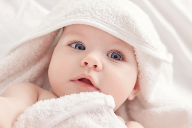 Natural baby bath products