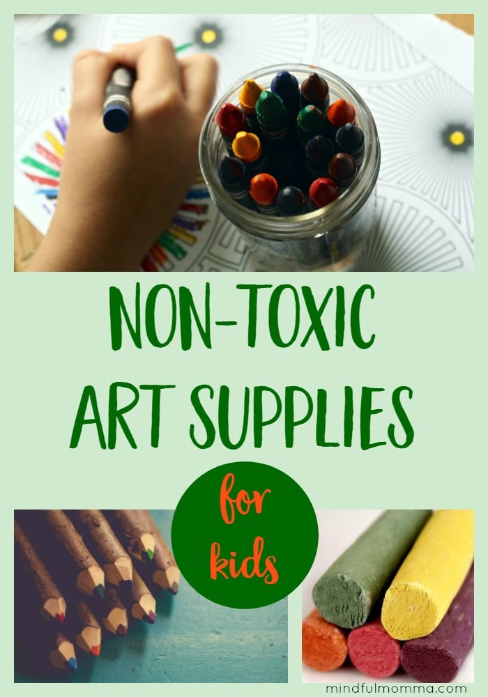 Resources for safe, non-toxic art supplies so your kids can get messy and creative without worry over exposure to toxic chemicals.