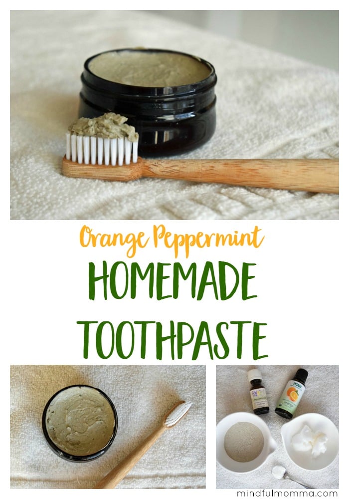 Orange Peppermint Homemade Toothpaste | DIY Beauty | Non Toxic | Healthy Living