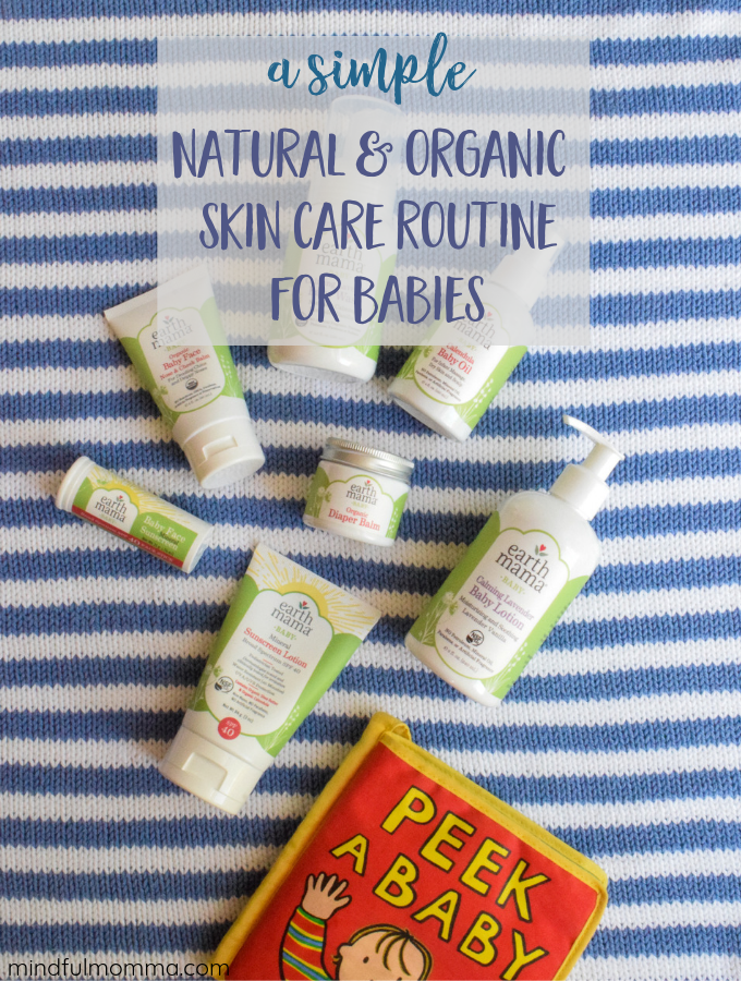 Earth Mama natural baby skin care products