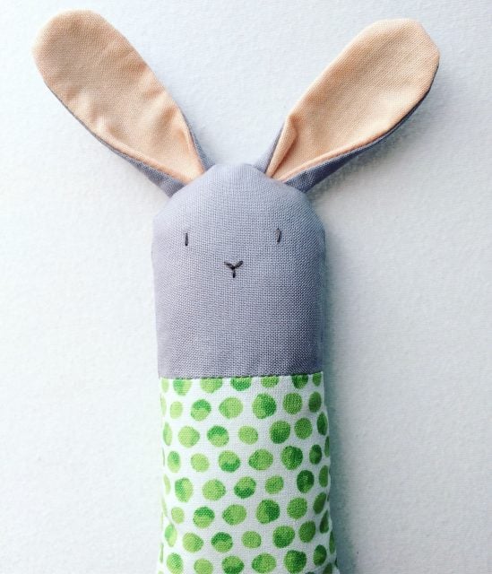 Soft Bunny Rattle