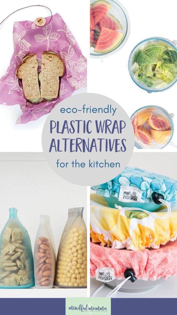 You'll appreciate this roundup of eco-friendly plastic wrap alternatives including reusable bowl covers, beeswax wraps, silicone bags and lids, reusable bags, stainless steel and glass food storage containers to help you keep an eco-friendly kitchen. via @MindfulMomma